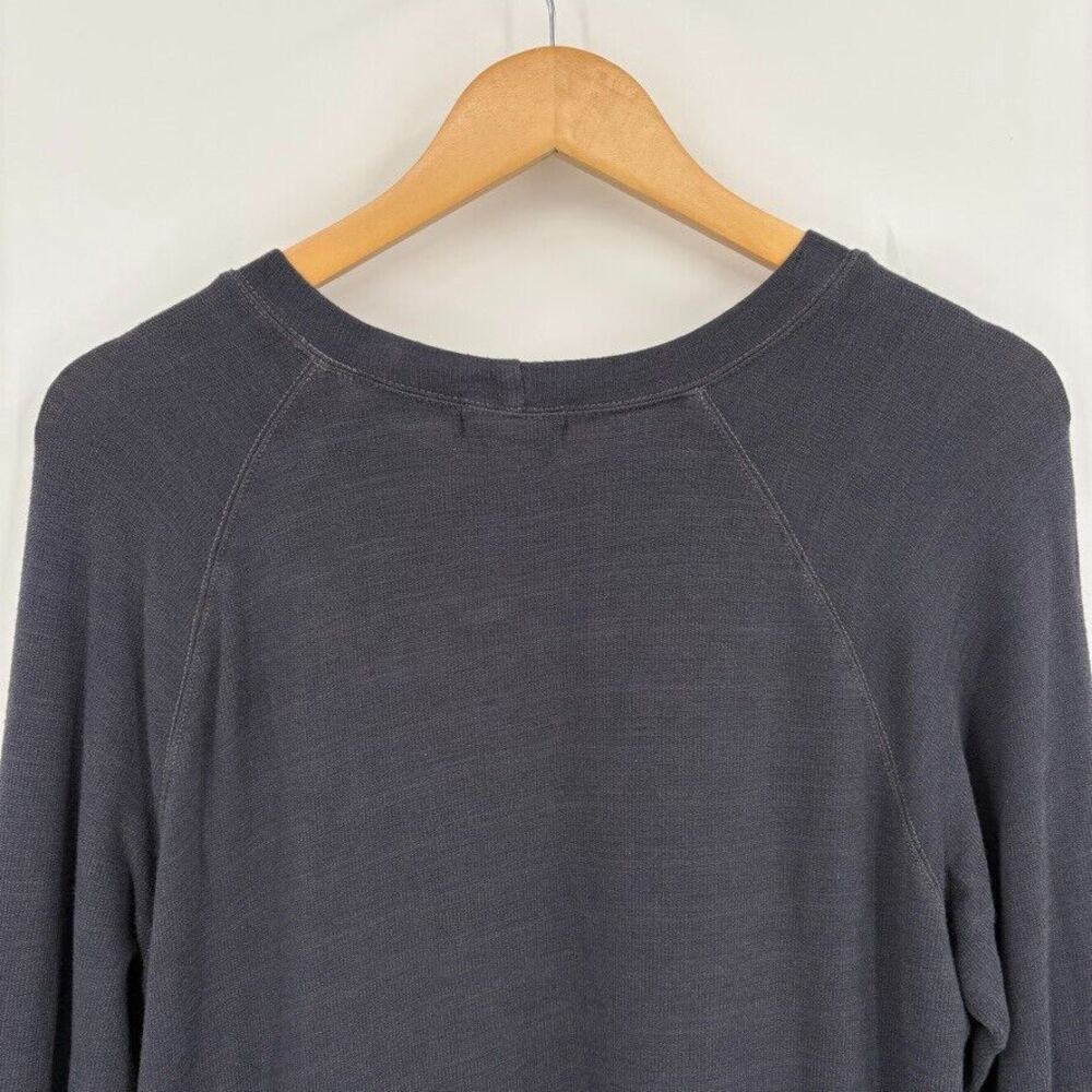 Anthropologie Monrow Smocked Raglan Sweatshirt, Medium, Loungewear Comfort USA - Picture 7 of 11